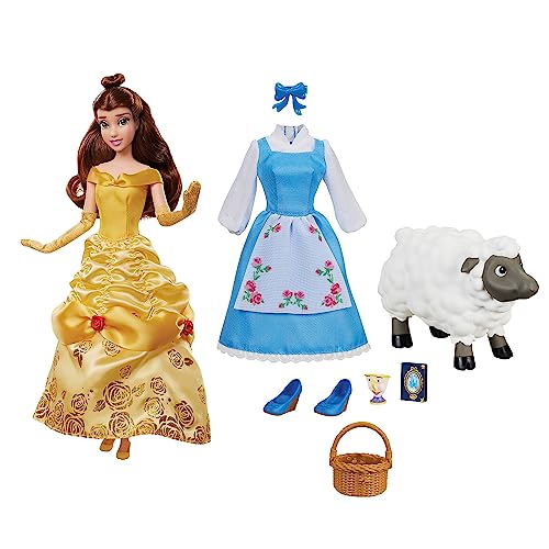 Bambola La Bella e la Bestia, Principessa Belle, 29 cm da 3 anni - Disney Store