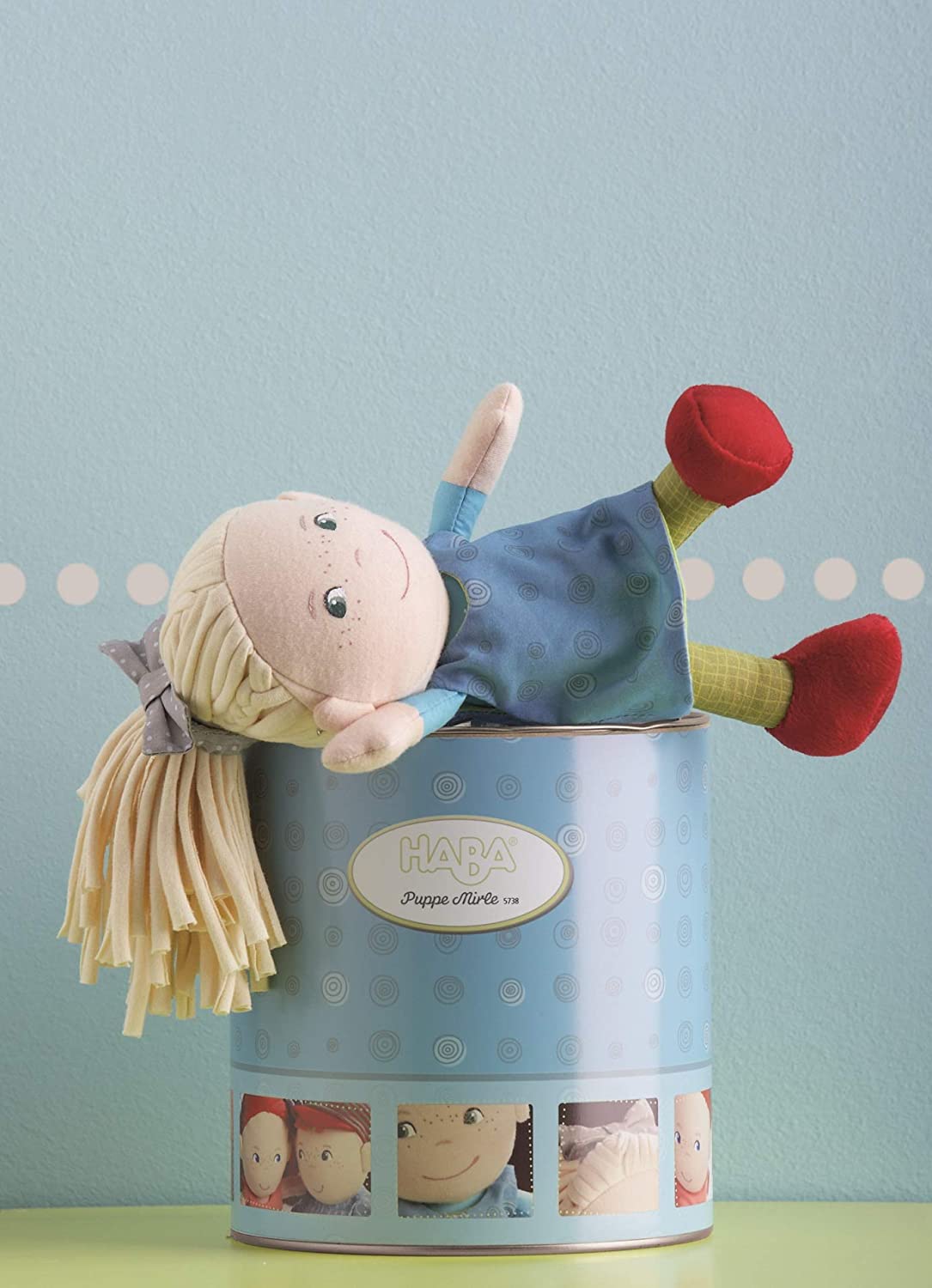 Prima bambola per Neonata - Mirle - HABA 5738 - immagine 1