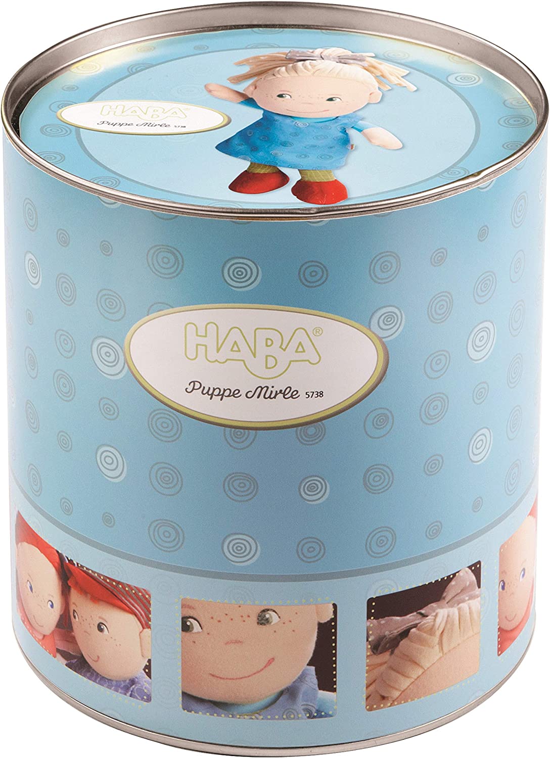 Prima bambola per Neonata - Mirle - HABA 5738 - immagine 2