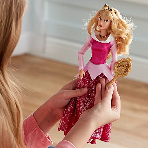 Principessa Aurora bambola Disney ufficiale, La Bella Addormentata, 29 cm, da 3+ anni