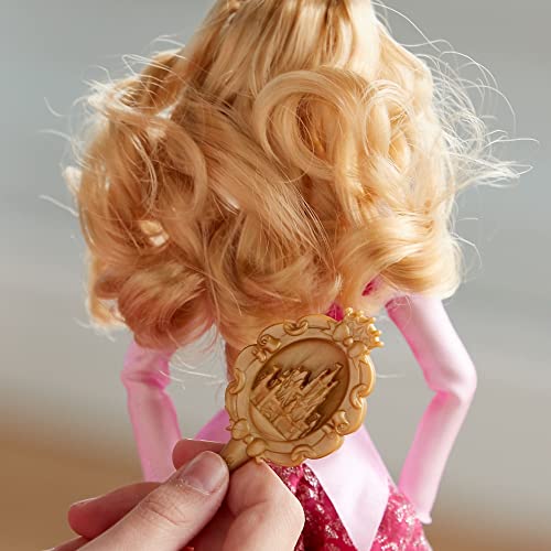 Principessa Aurora bambola Disney ufficiale, La Bella Addormentata, 29 cm, da 3+ anni