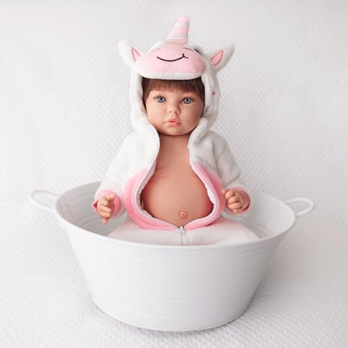 Bambola Reborn femmina originale in silicone 2KG e 52CM