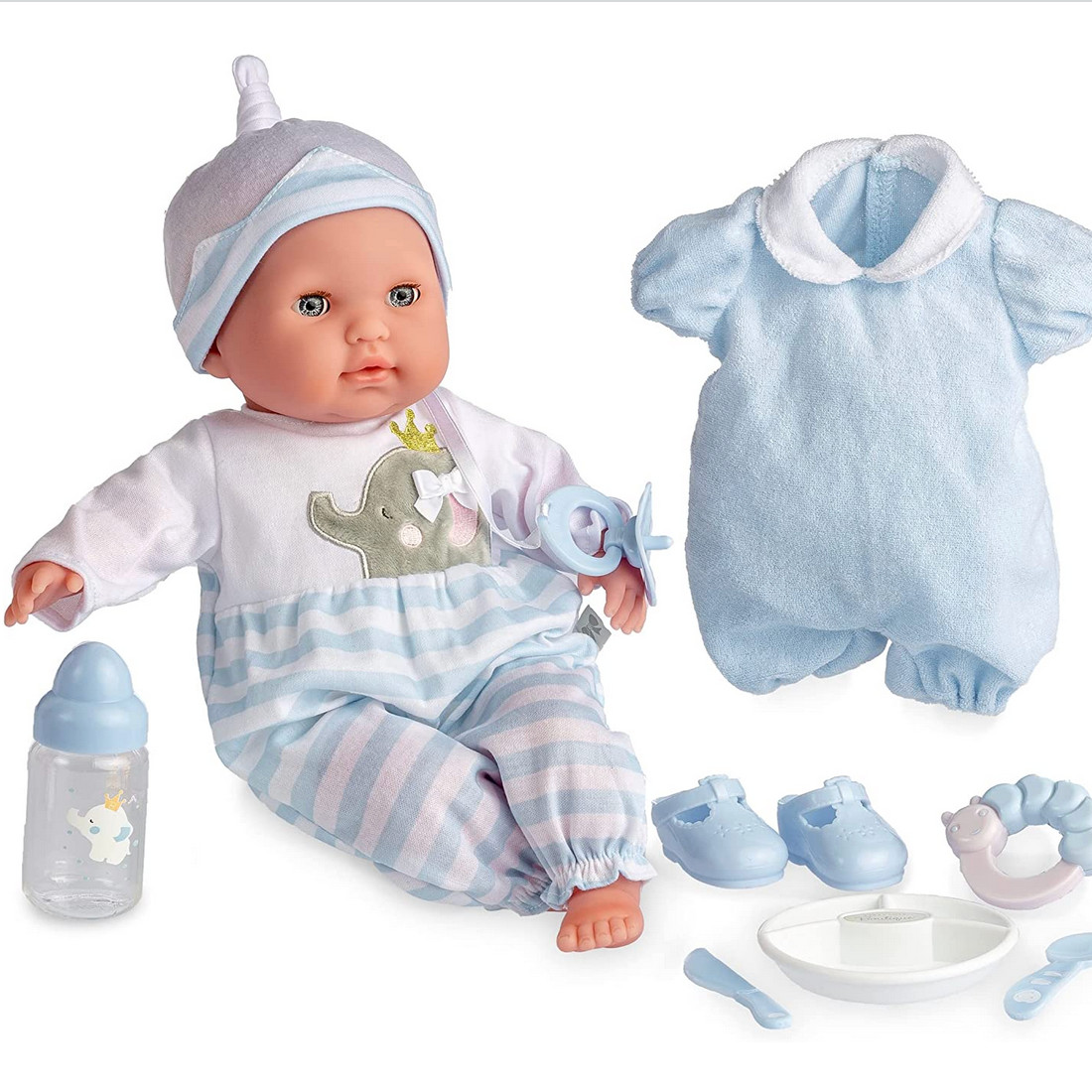 Bambola Reborn maschio Neonato con accessori - Berenguer ‎30044