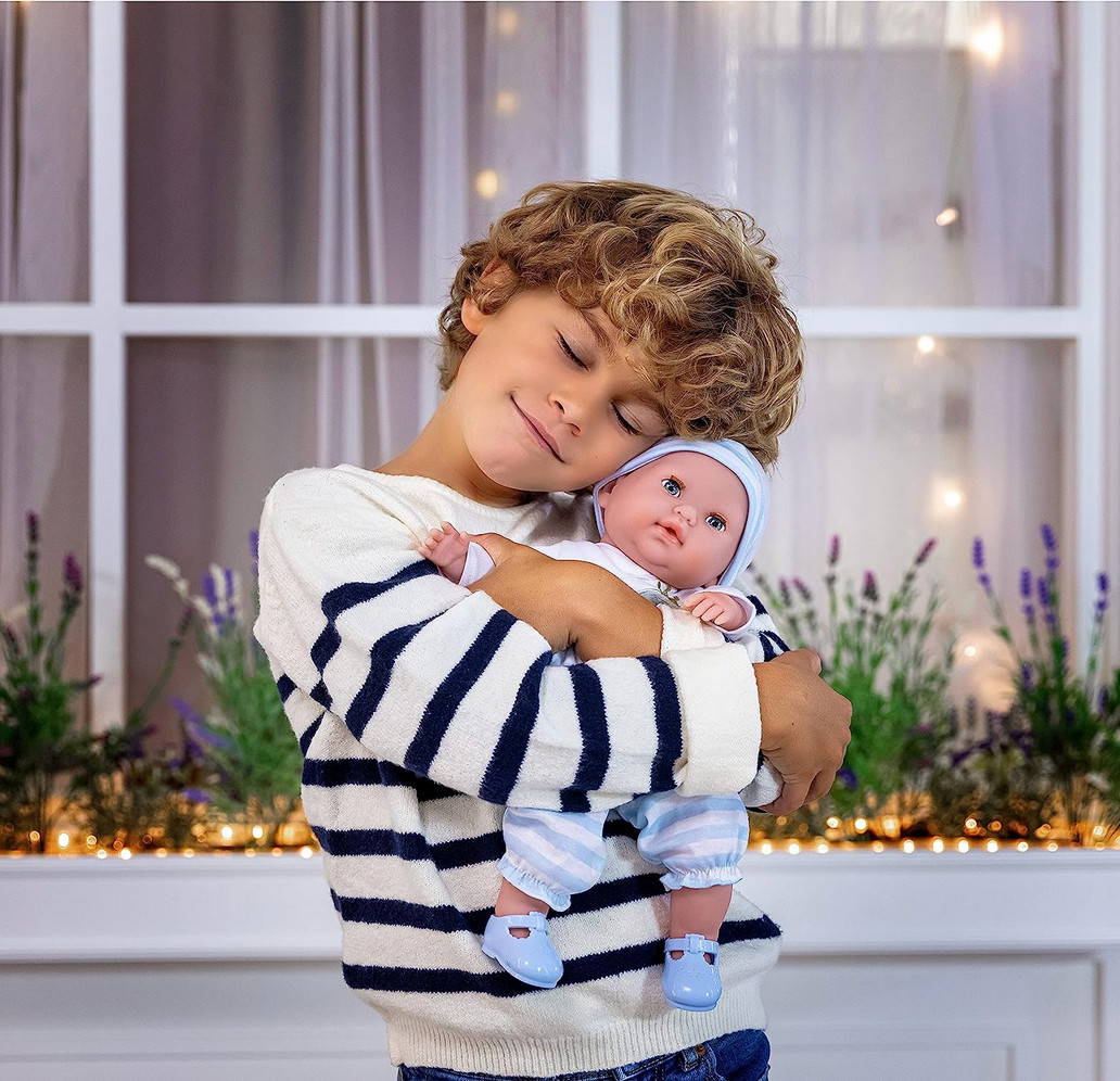 Bambola Reborn maschietto neonato da coccolare