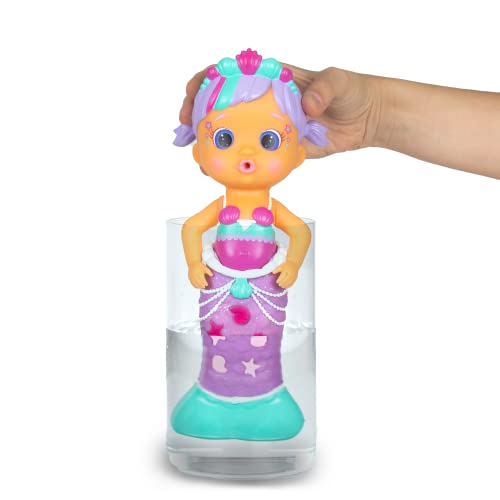 Bloopies Sirena Daisy con coda removibile e amico animale, per il bagnetto da 18 mesi