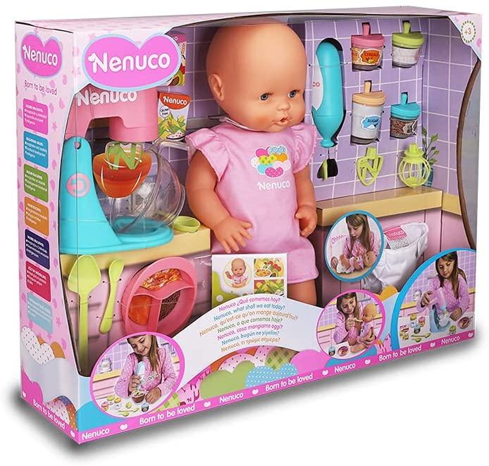 Bambolotto Nenuco facciamo la Pappa - Famosa