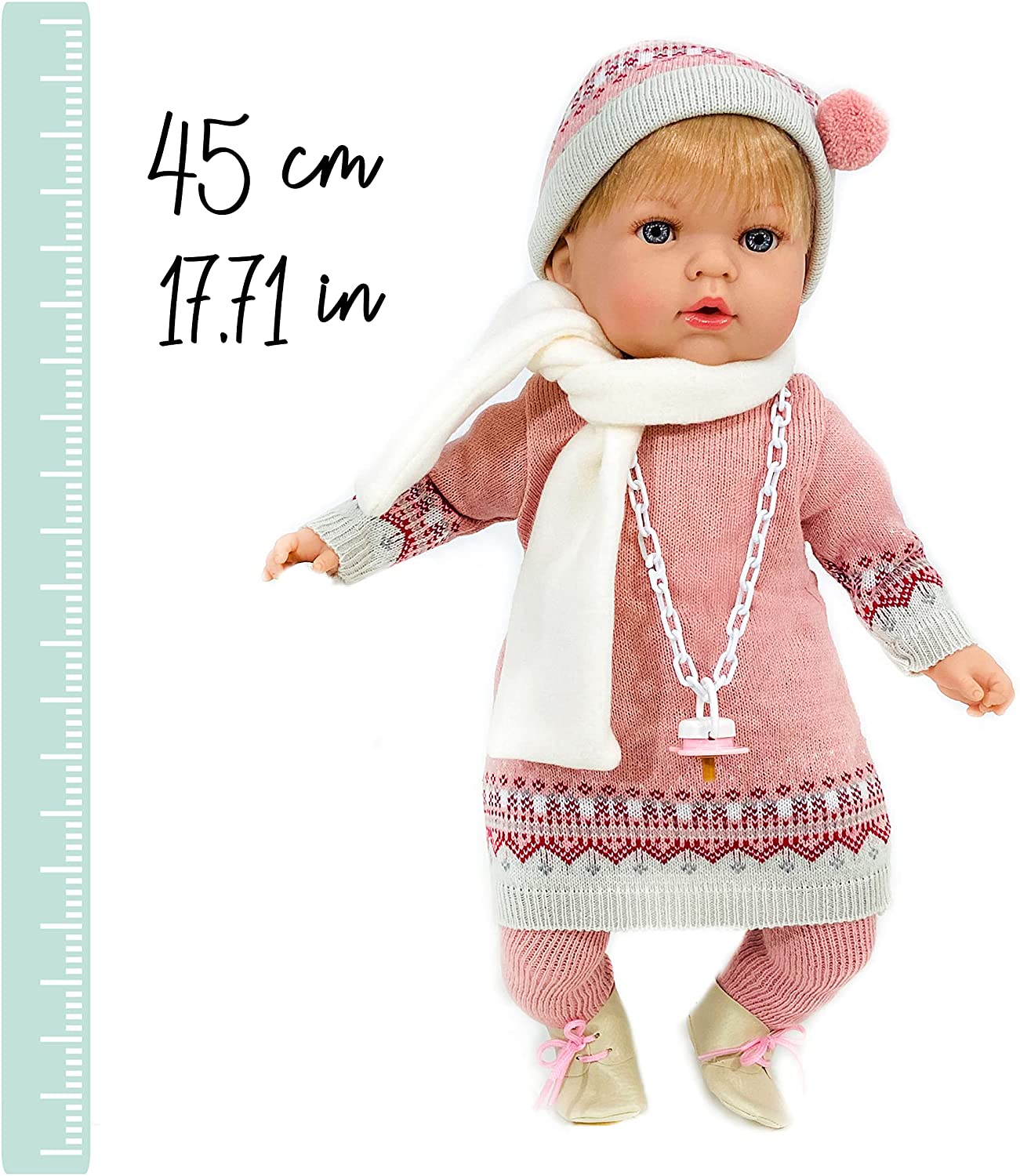 bambolotto che sembra vero - nines artesanals donil 1080