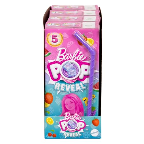 Barbie Chelsea Pop Reveal, Bambola cambia colore con 5 sorprese profumate, HRK58