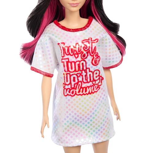Barbie Fashionistas n. 214 da collezione 65° Anniversario, abito Twist n Turn del 1969, HRH12