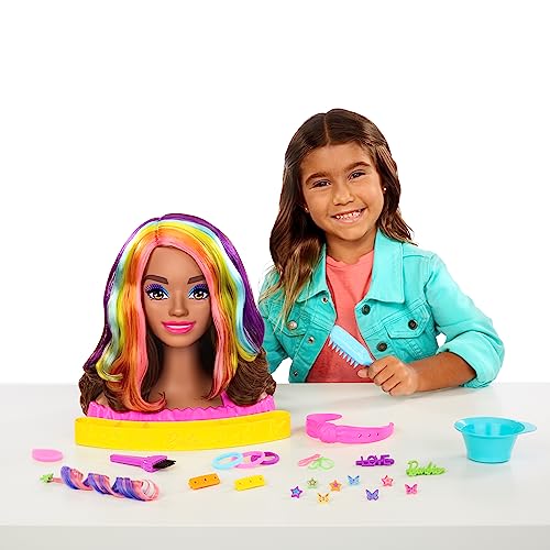Barbie Hairstyle Capelli Arcobaleno, per creare tante acconciature - Color Reveal HMD80