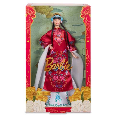 Barbie Signature Capodanno Lunare Cinese 2024, bambola da collezione, da 6 anni, HRM57