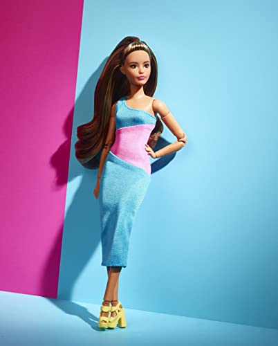 Barbie Signature Looks, Bambola snodata da collezione da 6 anni, HJW82