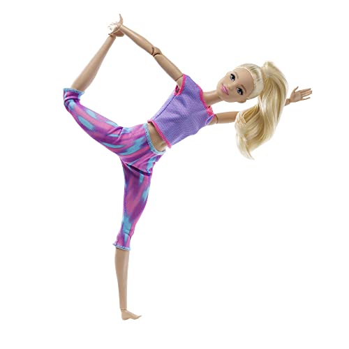 Barbie Snodabile -​ Bambola Snodata con 22 Articolazioni Flessibili - Mattel