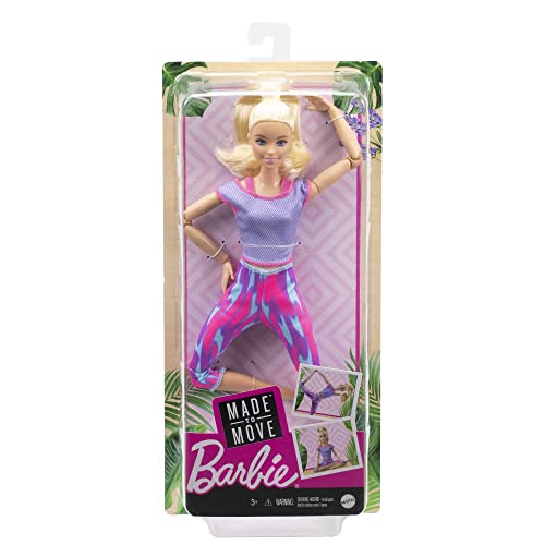 Barbie Snodabile -​ Bambola Snodata con 22 Articolazioni Flessibili - Mattel