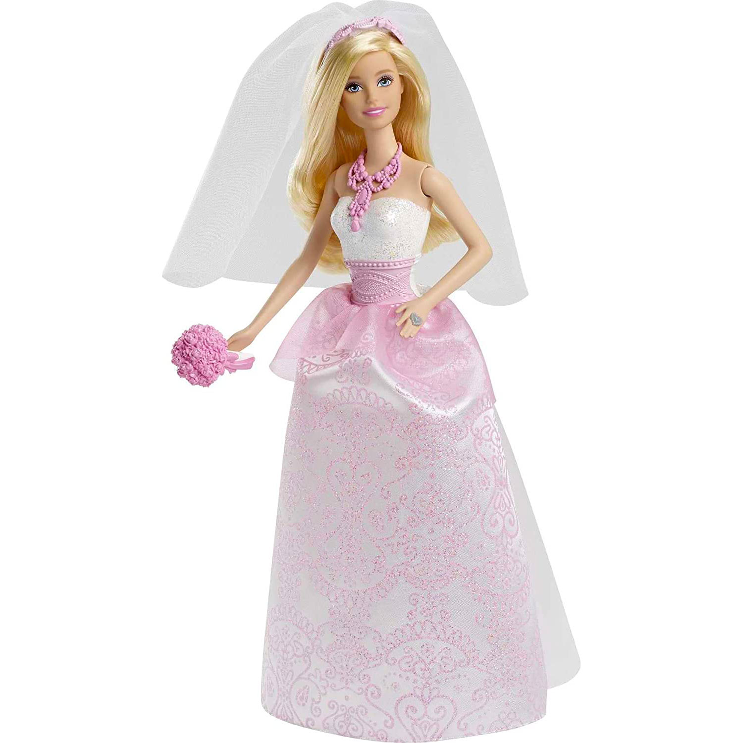 Barbie Sposa con Velo e Fiori - Bambola Mattel CFF37