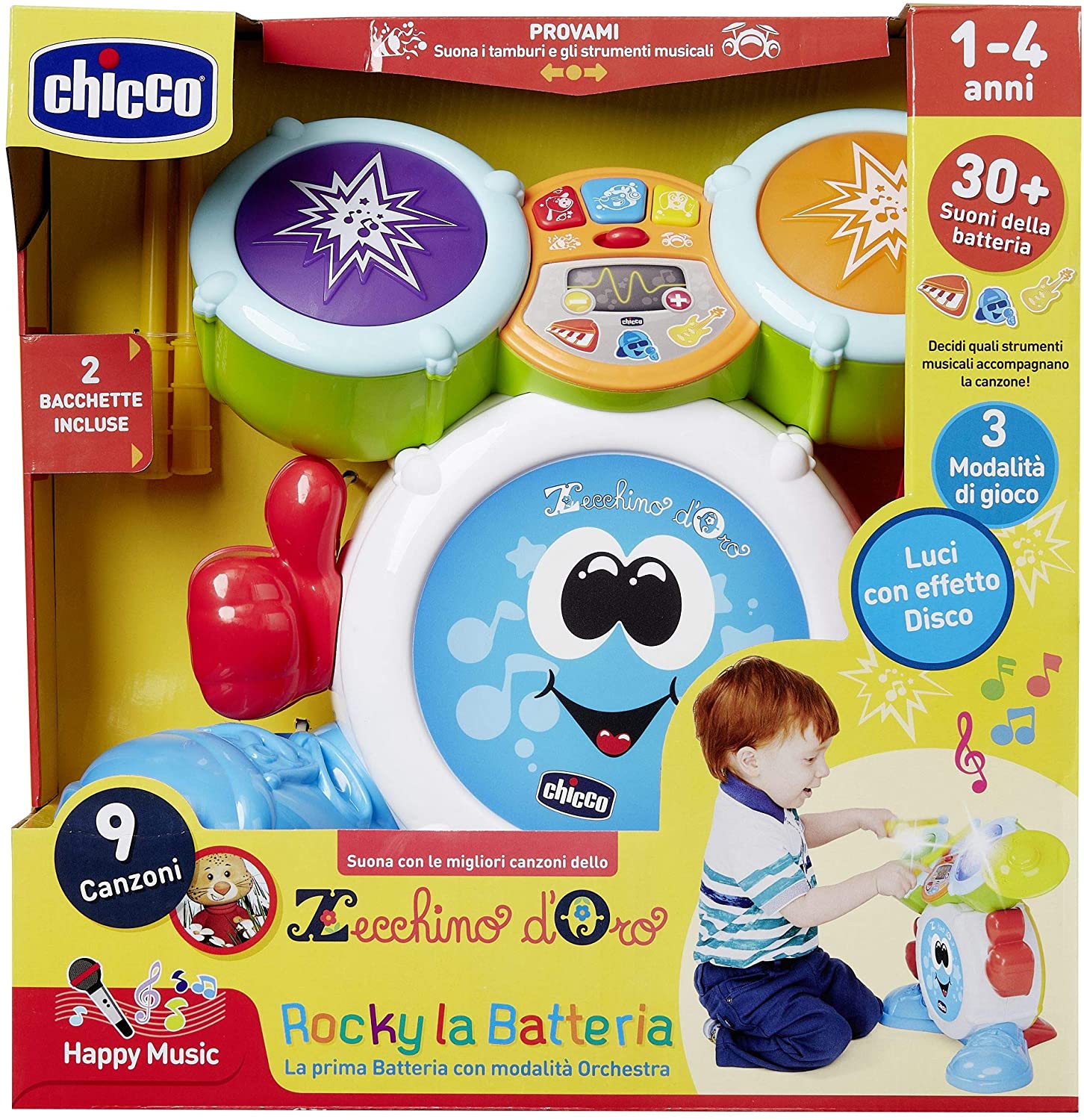 Batteria giocattolo per bambini 1-4 anni - Chicco