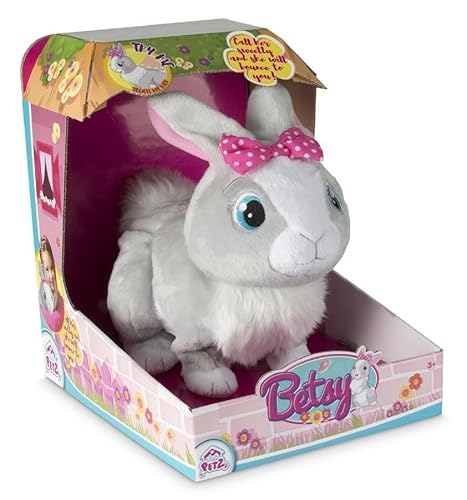 Betsy Coniglio che salta, pupazzo interattivo che risponde alla tua voce, Club Petz