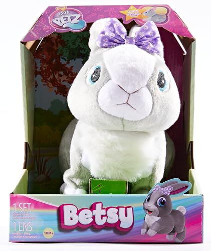 Betsy Coniglio che salta, pupazzo interattivo che risponde alla tua voce, Club Petz