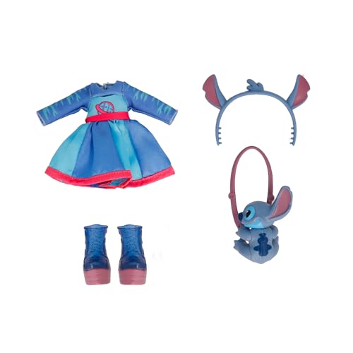 BFF by Cry Babies Stitch, Bambola Vestita come Personaggio Disney, da 3 anni