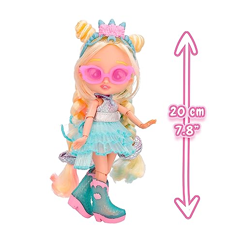 BFF Cry Babies Stella, Bambola Fashion con 9 accessori, per bambini da 4 Anni