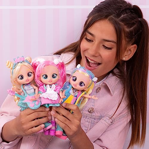 BFF Cry Babies Stella, Bambola Fashion con 9 accessori, per bambini da 4 Anni