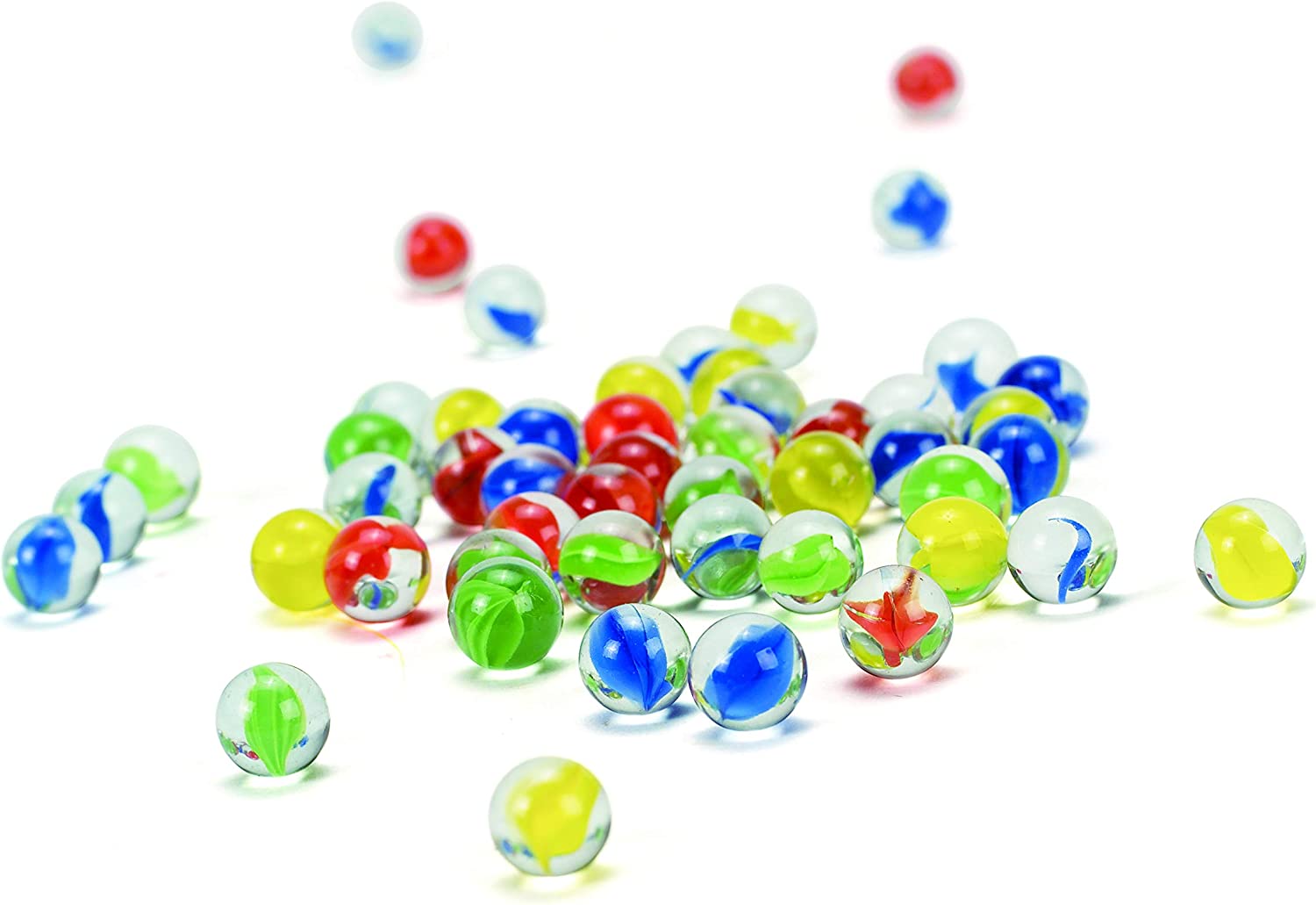 51 Biglie di Vetro Colorate - Hape E6035