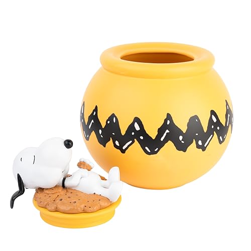 Biscottiera di Snoopy, Portabiscotti Peanuts, idea regalo per bambini e adulti