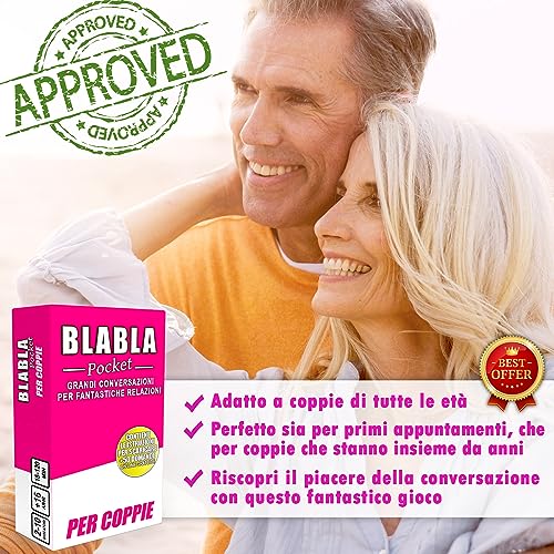 BLABLA - Gioco da Tavolo per Due per Conoscersi e Conversare