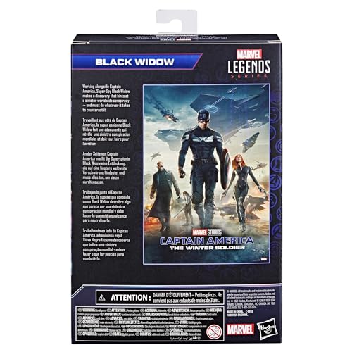 Black Widow, Personaggio giocattolo 15 cm, Marvel Legends - Hasbro