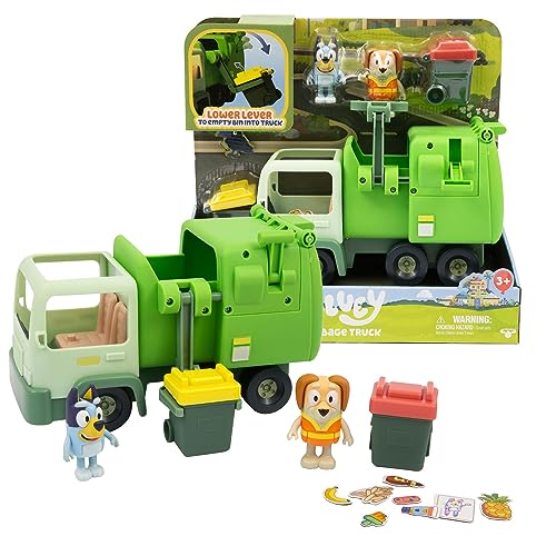 Bluey Camion Spazzatura Giocattolo - Giochi Preziosi