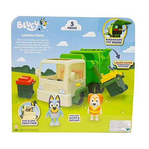 Bluey Camion Spazzatura Giocattolo - Giochi Preziosi