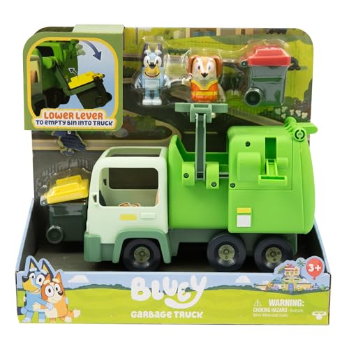 Bluey Camion Spazzatura Giocattolo - Giochi Preziosi