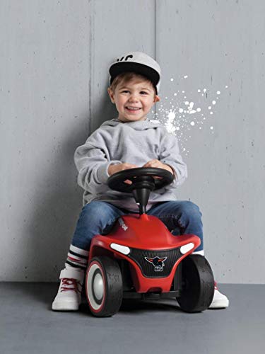 Bobby Car Cavalcabile, Neo Red Macchina per bambini con portata fino a 50kg da 18 Mesi - Big