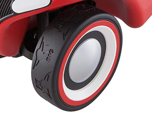 Bobby Car Cavalcabile, Neo Red Macchina per bambini con portata fino a 50kg da 18 Mesi - Big
