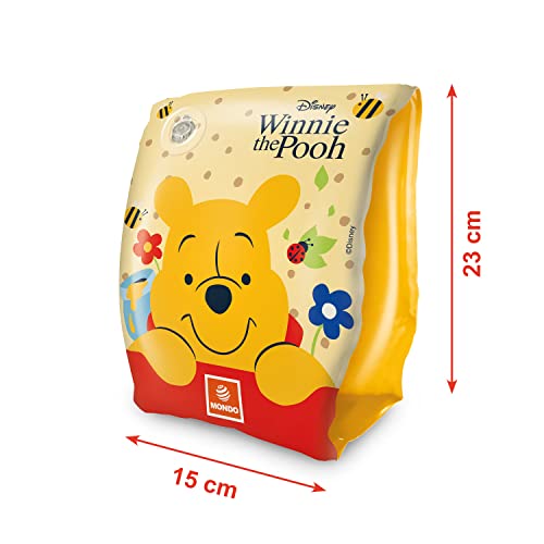 Winnie the Pooh Braccioli di Sicurezza per bambini da 2 a 6 anni, peso 6-20 kg - Mondo Toys