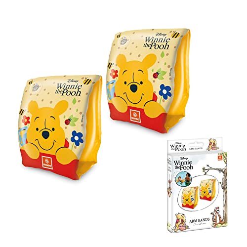 Winnie the Pooh Braccioli di Sicurezza per bambini da 2 a 6 anni, peso 6-20 kg - Mondo Toys