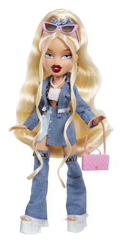 Bratz Cloe, Fashion Doll con 10 accessori e poster, da 6+ anni