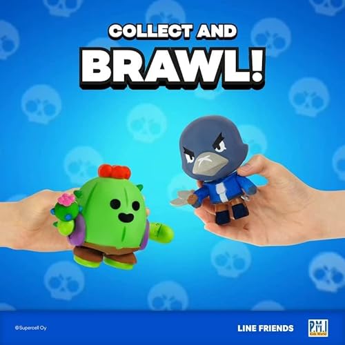 Brawl Stars CROW, Personaggio giocattolo da collezione 11,4 cm