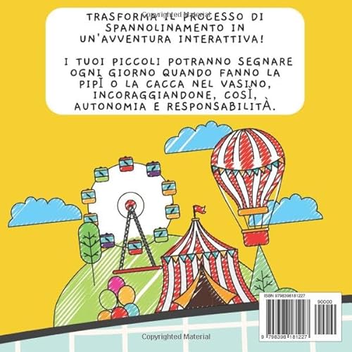 Il Caccalendario, Simpatico Calendario per Cacca e Pipi Bambini, per aiutare a togliere il pannolino ed  usare il vasino nella prima infanzia