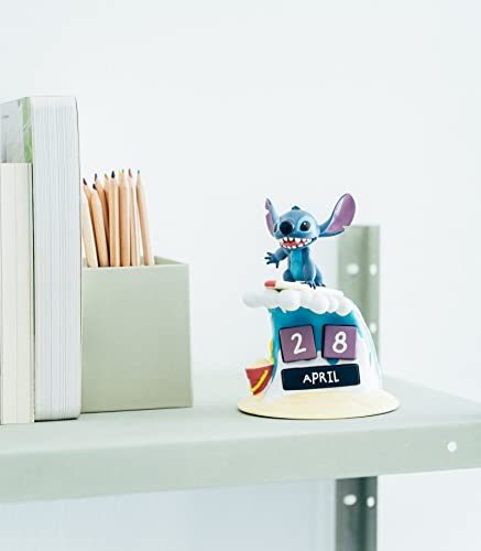 Calendario da tavolo Disney Stitch, con mesi e giorni 12 cm