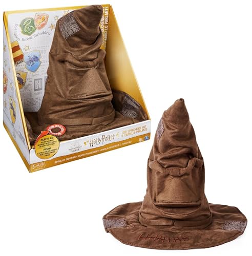 Cappello Parlante Interattivo di Harry Potter, pronuncia 15 frasi in italiano, dai 5 anni in su - Wizarding World