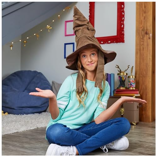 Cappello Parlante Interattivo di Harry Potter, pronuncia 15 frasi in italiano, dai 5 anni in su - Wizarding World