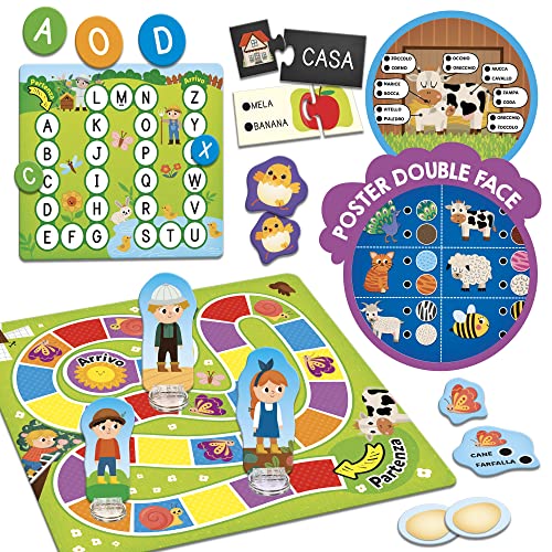 Carotina 50 Giochi Per Bambini da 3 a 6 anni - Lisciani Giochi 76710