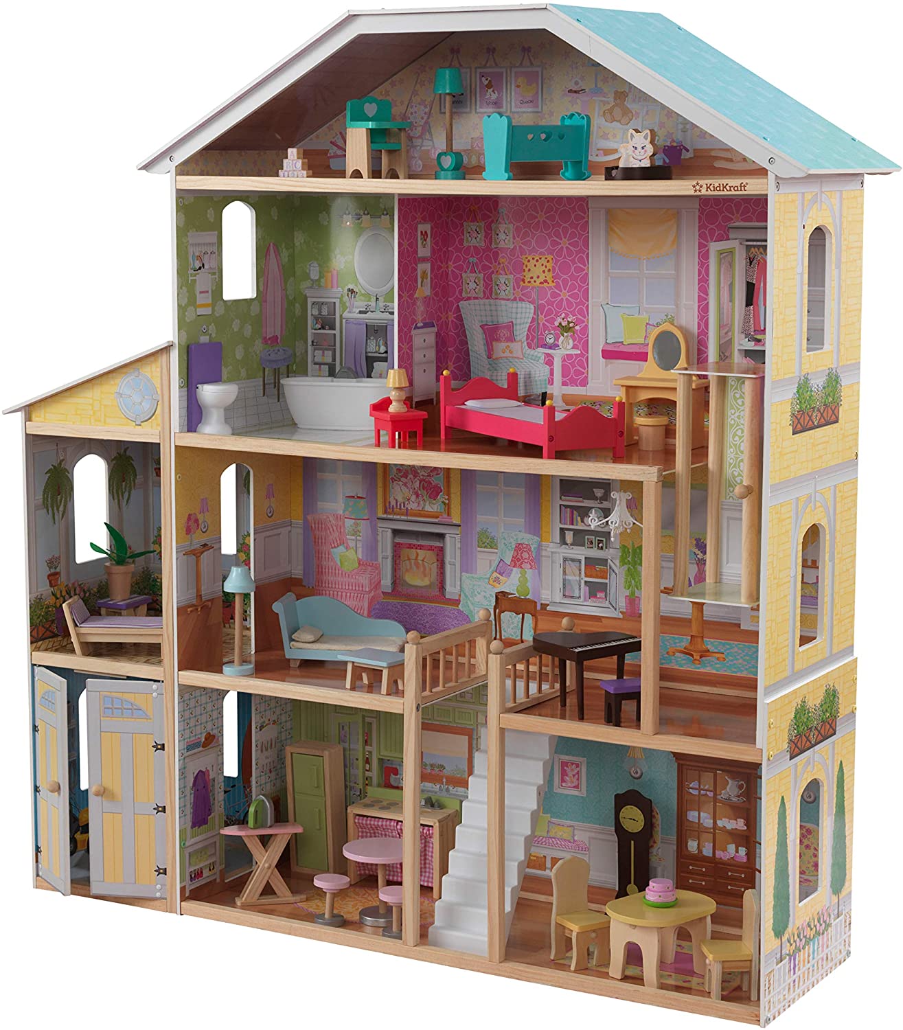 casa delle bambole in legno - kidkraft 65252