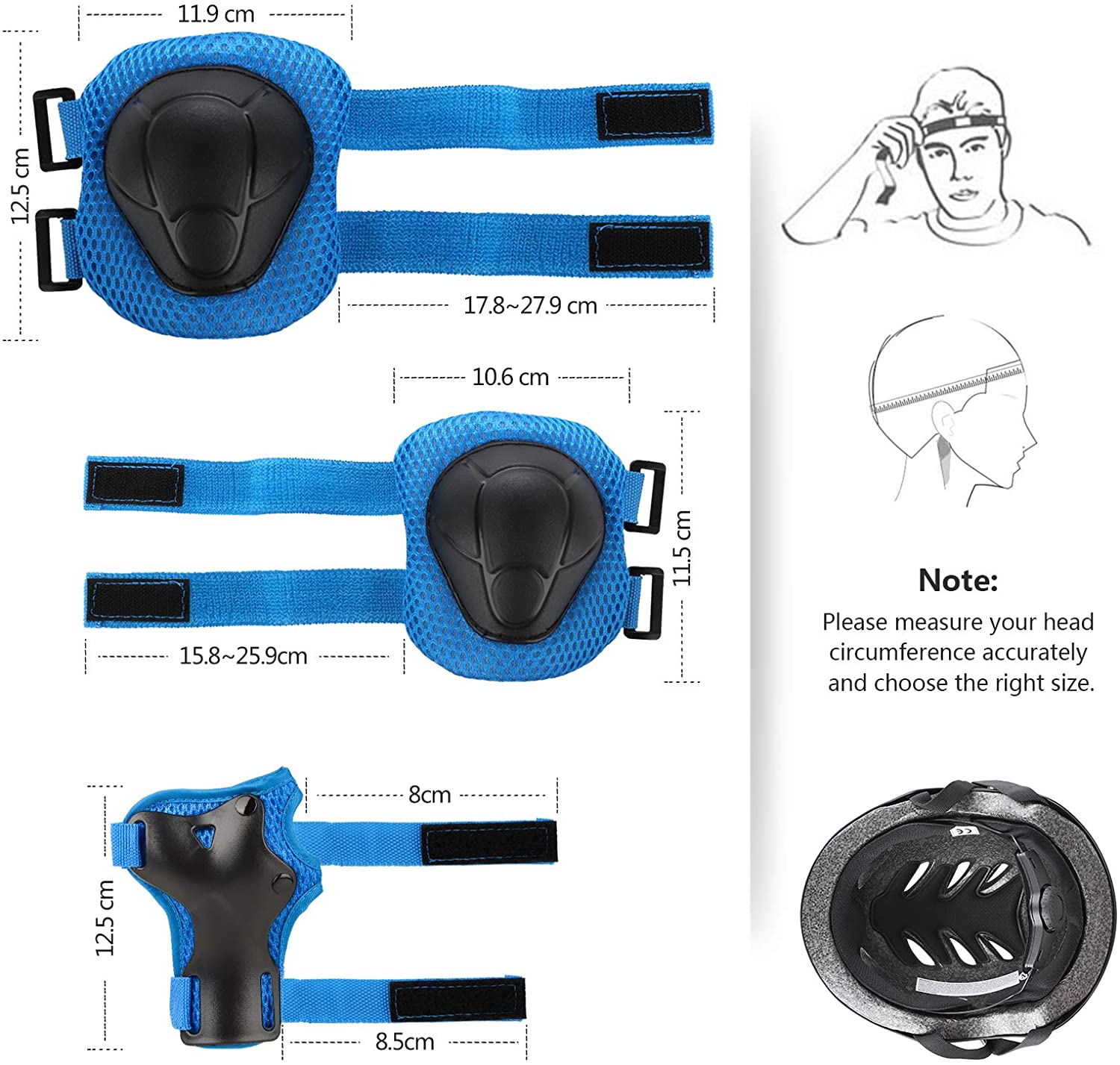 Casco protezioni bambini