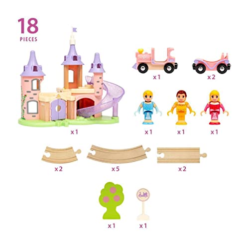 Set Castello delle Principesse Disney, Trenino da 3 anni, Brio 33312