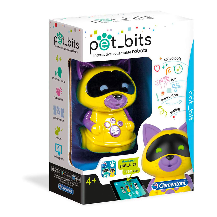 Cat_Bit - Pet Bits Robot Educativo Clementoni