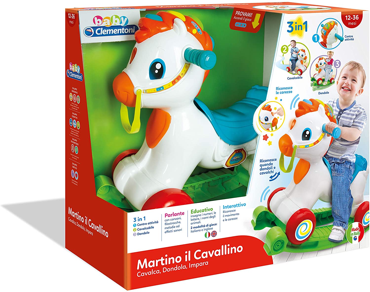 Cavallo a dondolo Clementoni - Martino il cavallino