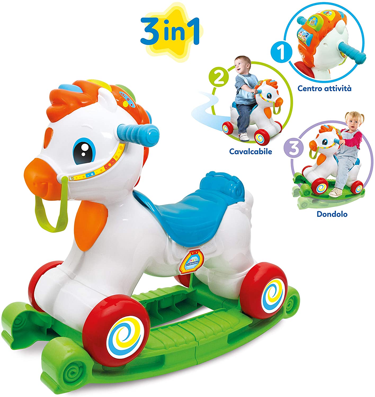 Cavallo a dondolo Clementoni - Martino il cavallino