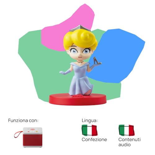 Cenerentola, personaggio raccontastorie sonore e filastrocche per Bambini da 4+ Anni - FABA